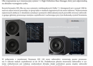 Neumann KH Subwoofery