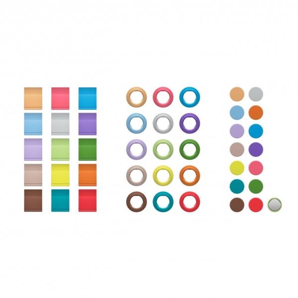 Zestaw kolorowych znaczników EW-D (EM, SKM-S, SK) - Zdjęcie duże nr 1